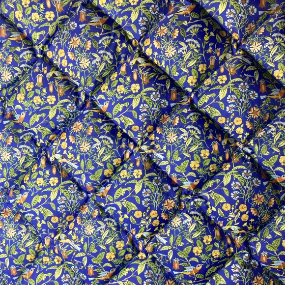 J. Crew X Liberty Fabric Excursion Quilted Down Blend Vest Catesby Floral Print - Picture 8 of 13